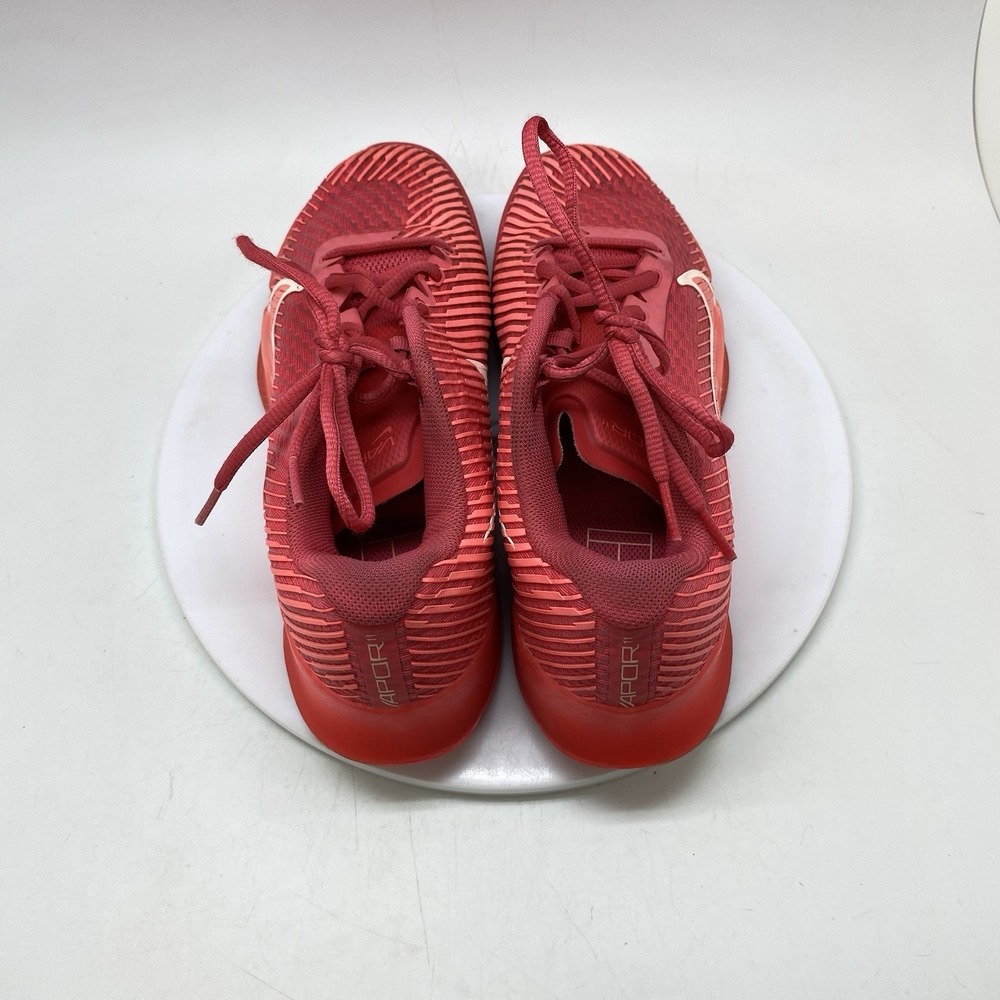 Nike Shoes Womens 8.5 Court Air Zoom Vapor 11 HC Tennis Athletic Pink DR6965-600 - Picture 5 of 10
